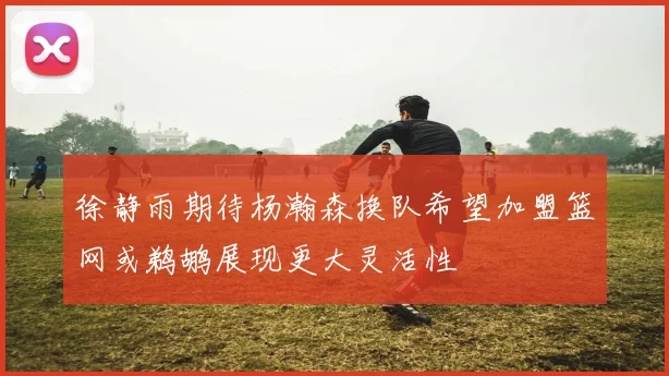 徐静雨期待杨瀚森换队希望加盟篮网或鹈鹕展现更大灵活性